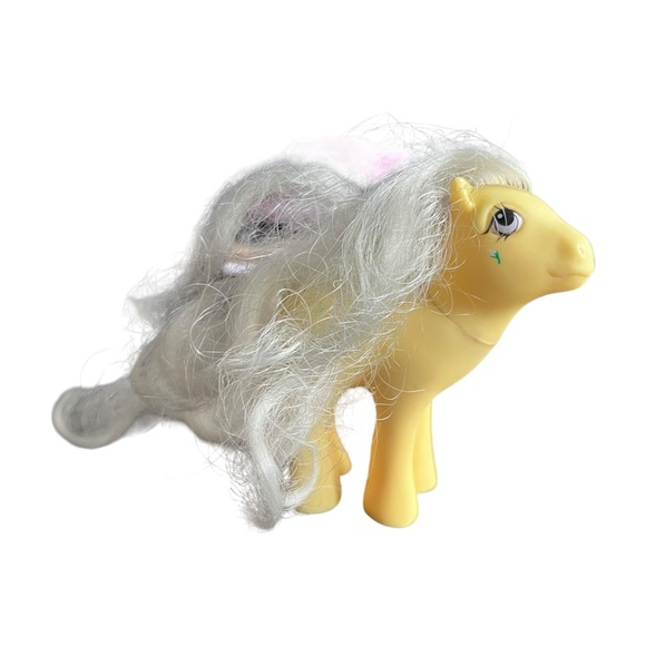 Rosedust Flutter Pony 4 in. No Wings G1 Vintage 1986 My Little Pony As Is - Picture 1 of 15